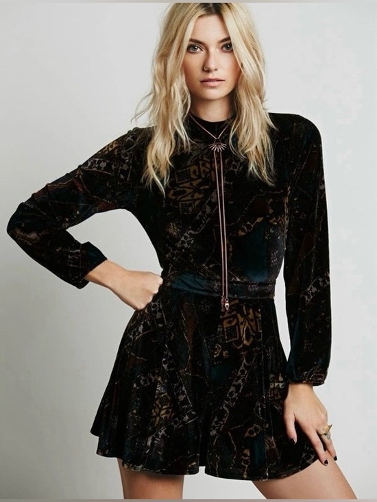 Free People Pants - FREE PEOPLE Velvet Open Back Romper | Boho Luxe Feminine Bohemian Designer